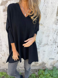 Juliana | Women's V-Neck Sweater Relaxed-Fit