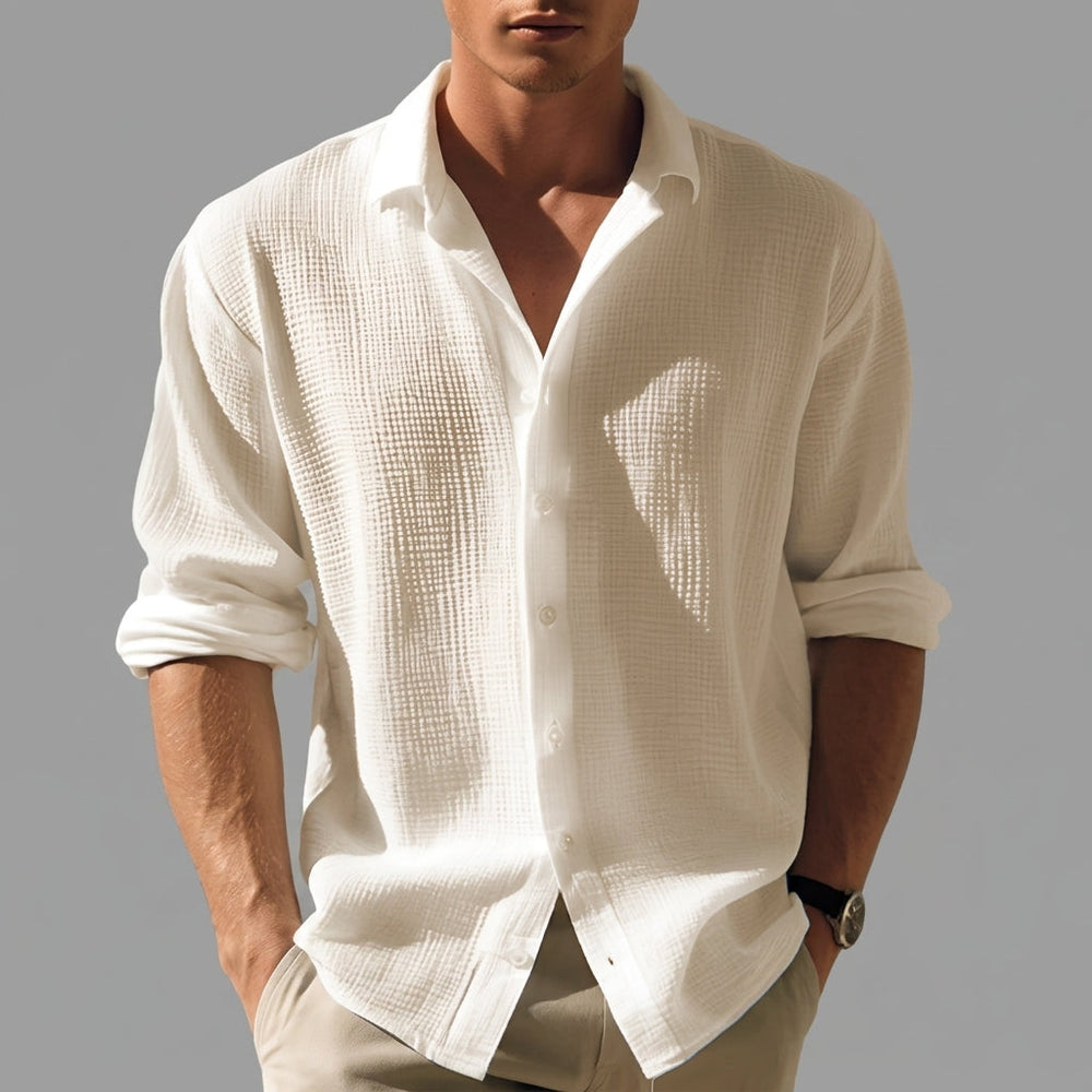 CARMINE LINEN COTTON SHIRTS FOR MEN
