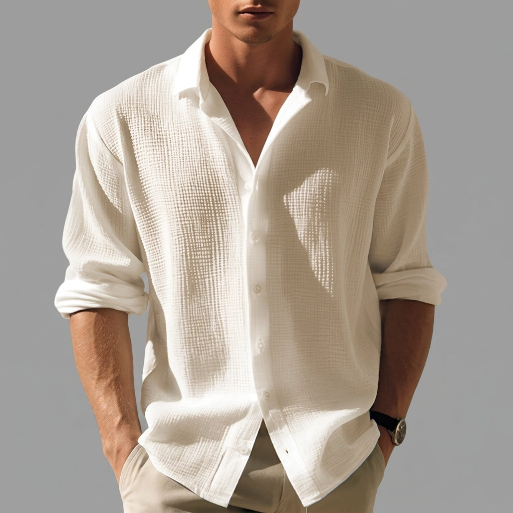CARMINE LINEN COTTON SHIRTS FOR MEN