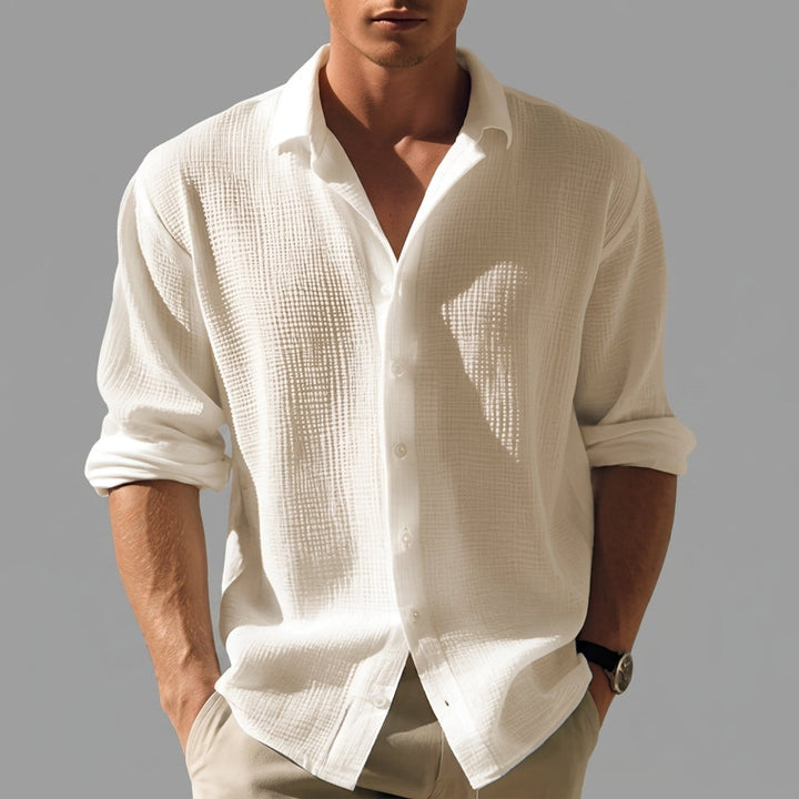 CARMINE LINEN COTTON SHIRTS FOR MEN