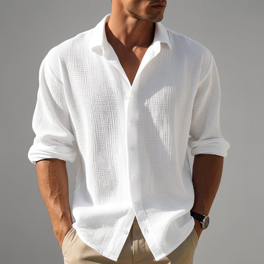 CARMINE LINEN COTTON SHIRTS FOR MEN