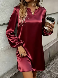 IMOGEN V-NECK COCKTAIL DRESS FOR WOMEN