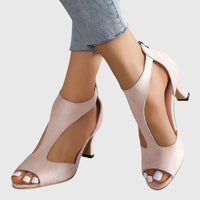 Diana | Slingback Wedge Sandals with Ankle Strap for Women
