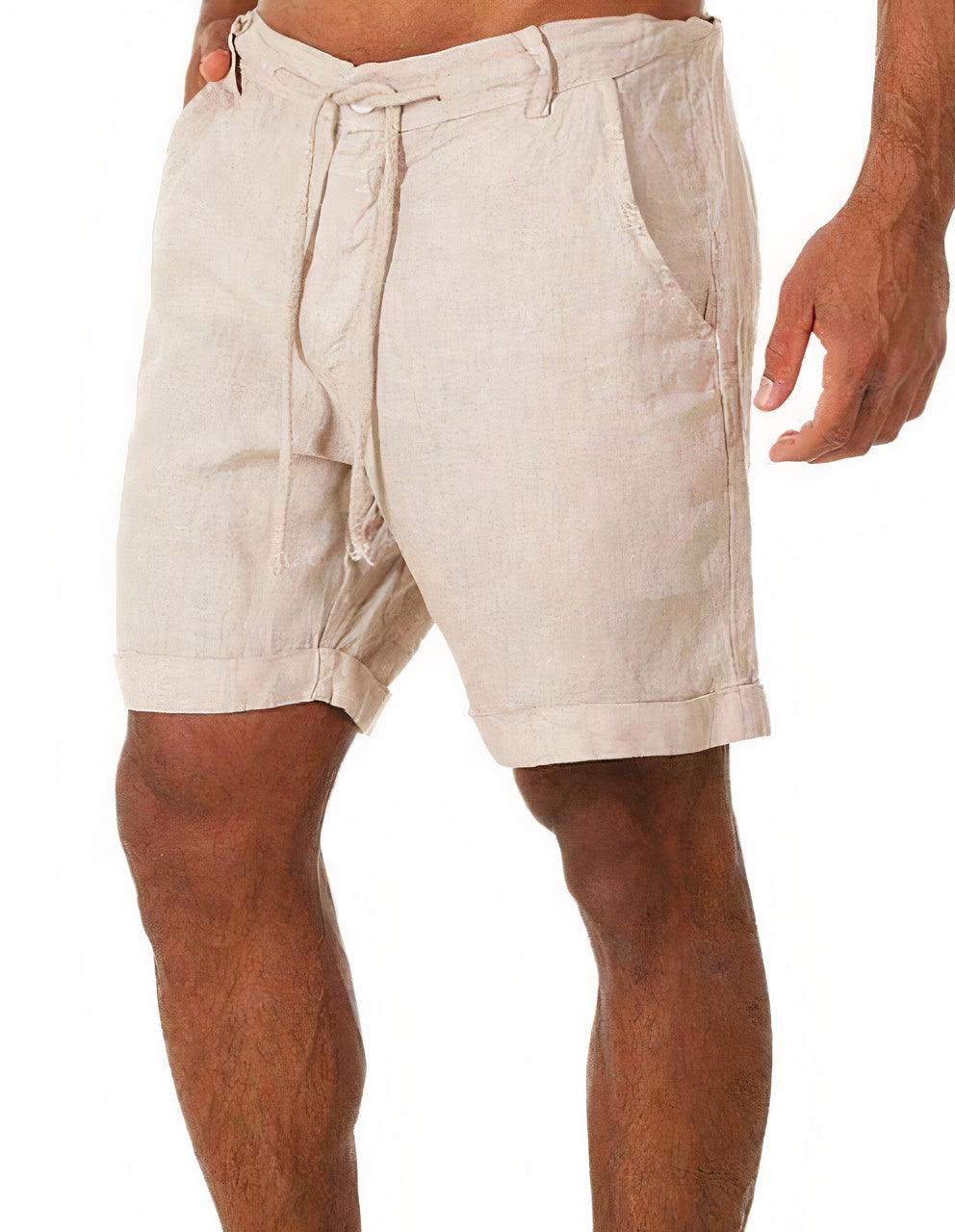 Leon | Men's Drawstring Bermuda Shorts with Pockets
