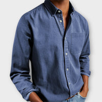 Beau | Men's Button Front Shirt Long Sleeve