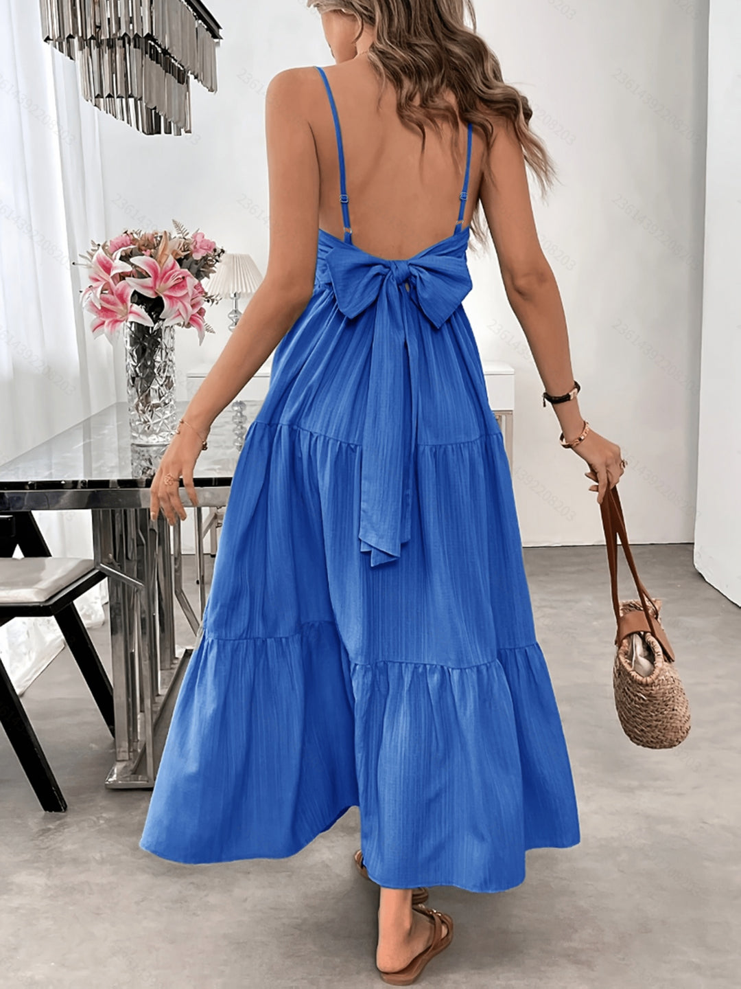TIERED MAXI DRESS FOR WOMEN
