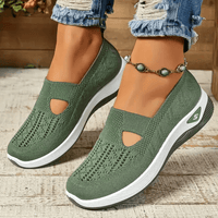 Marieke | Knit Slip-On Sneakers with Breathable Mesh Upper for Women