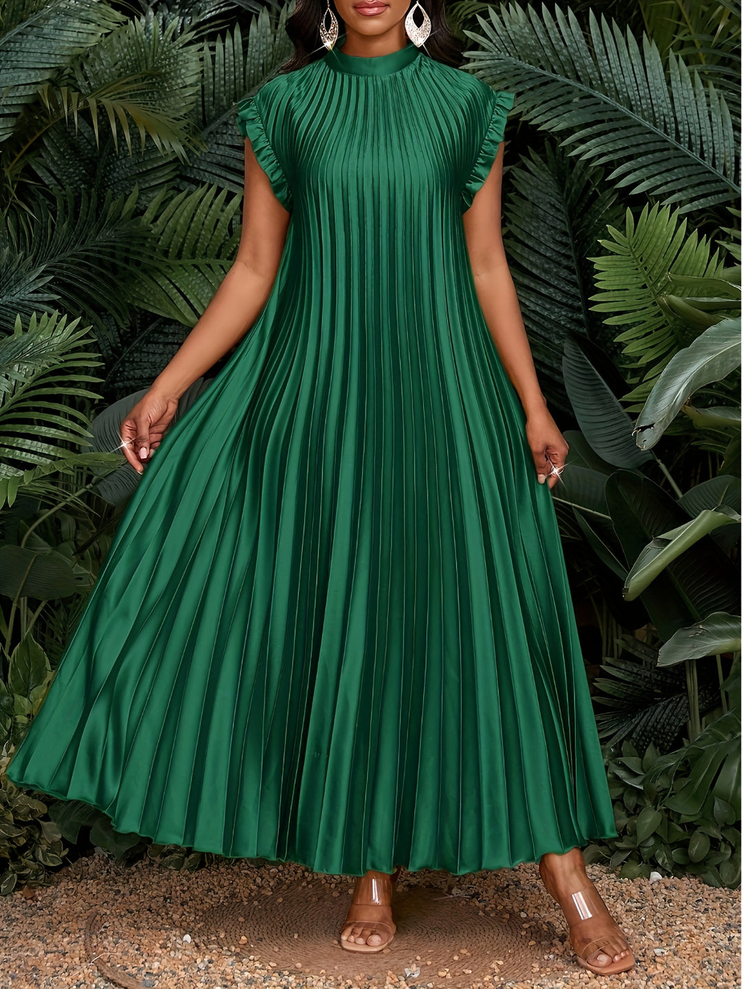 Angelique PLEATED COCKTAIL DRESS FOR WOMEN