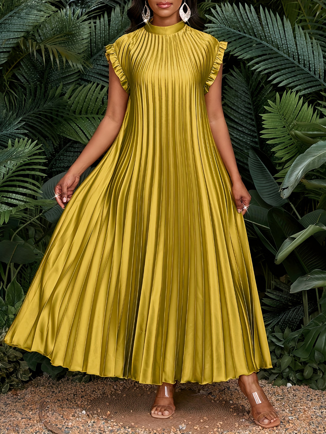 Angelique PLEATED COCKTAIL DRESS FOR WOMEN