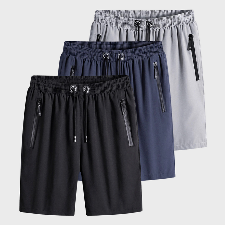 DRAWSTRING WAIST SHORTS FOR MEN