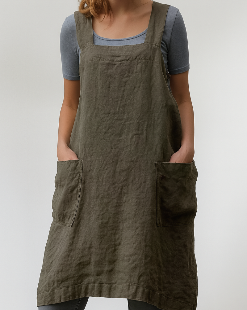 MARISIELLE CROSS-BACK COTTON DRESSES FOR WOMEN