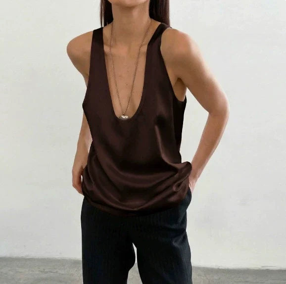 Tavia SCOOP NECK TANK TOP FOR WOMEN