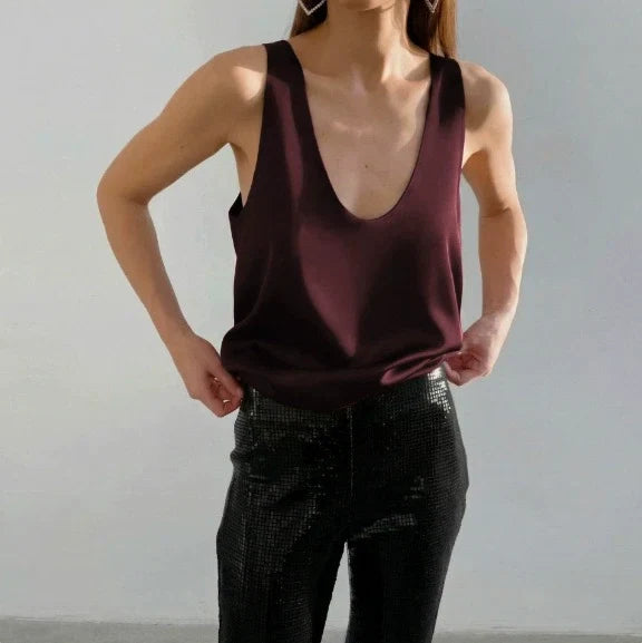 Tavia SCOOP NECK TANK TOP FOR WOMEN