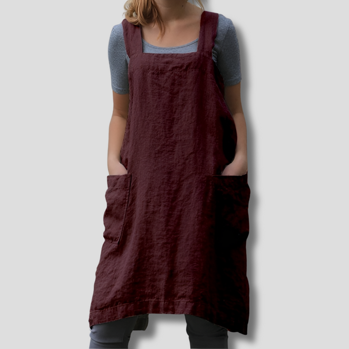 MARISIELLE CROSS-BACK COTTON DRESSES FOR WOMEN