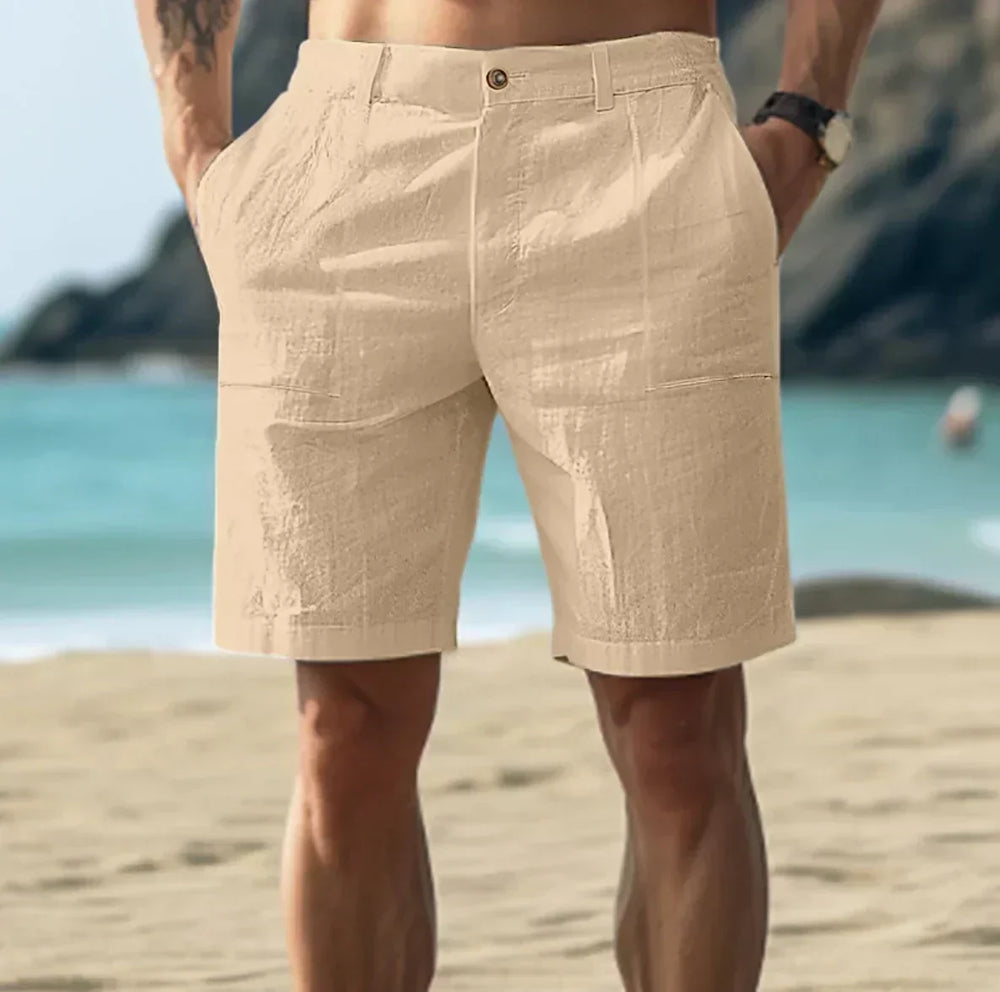 Jonas | Men's Drawstring Bermuda Shorts with Side Pockets