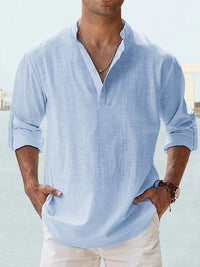 Arthur | Men's Breathable Button-Front Shirt