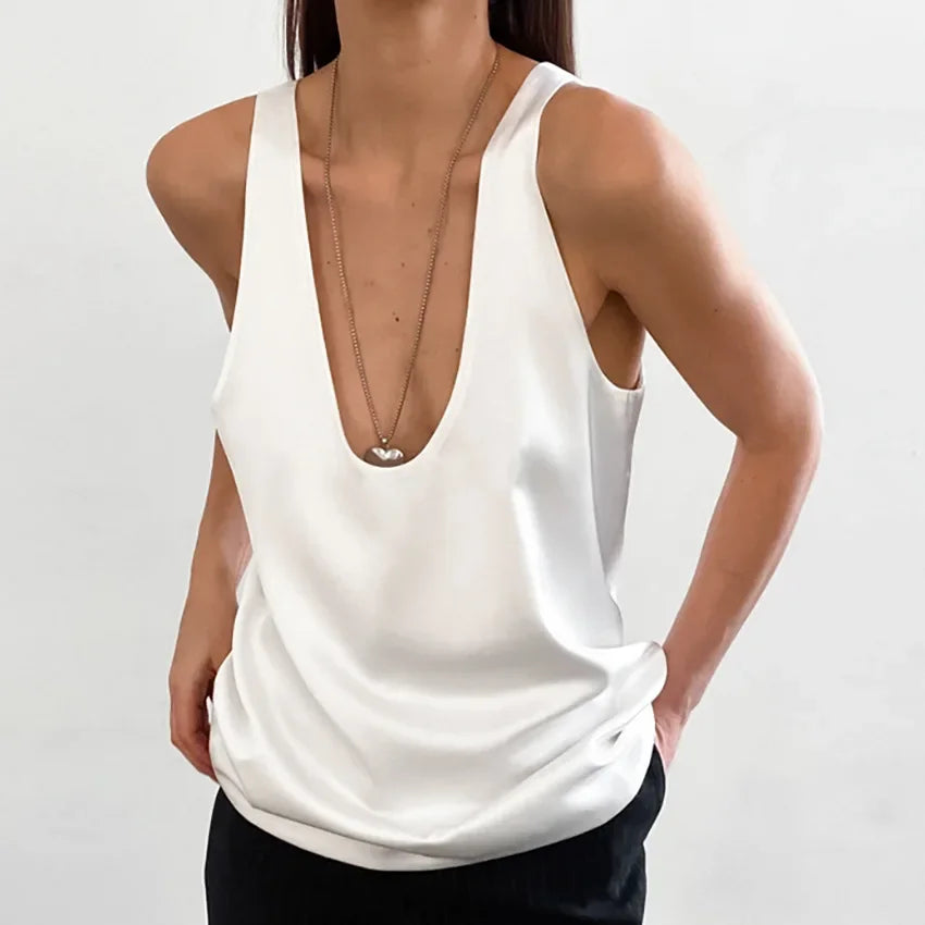 Tavia SCOOP NECK TANK TOP FOR WOMEN