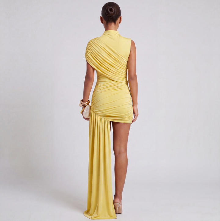 Nadalee HIGH NECK MINI DRESS FOR WOMEN