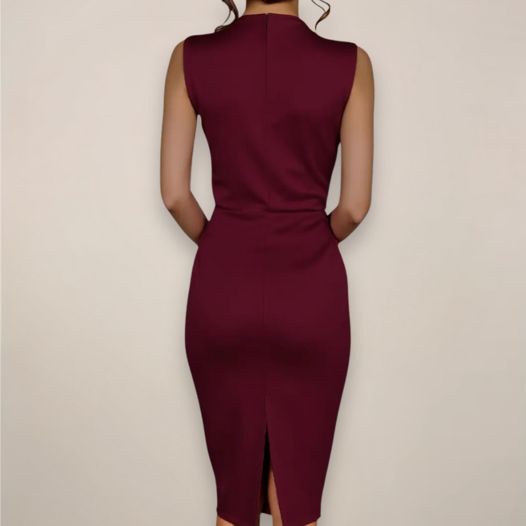 Caitlin Wrap V-Neck Sheath Dress for Women