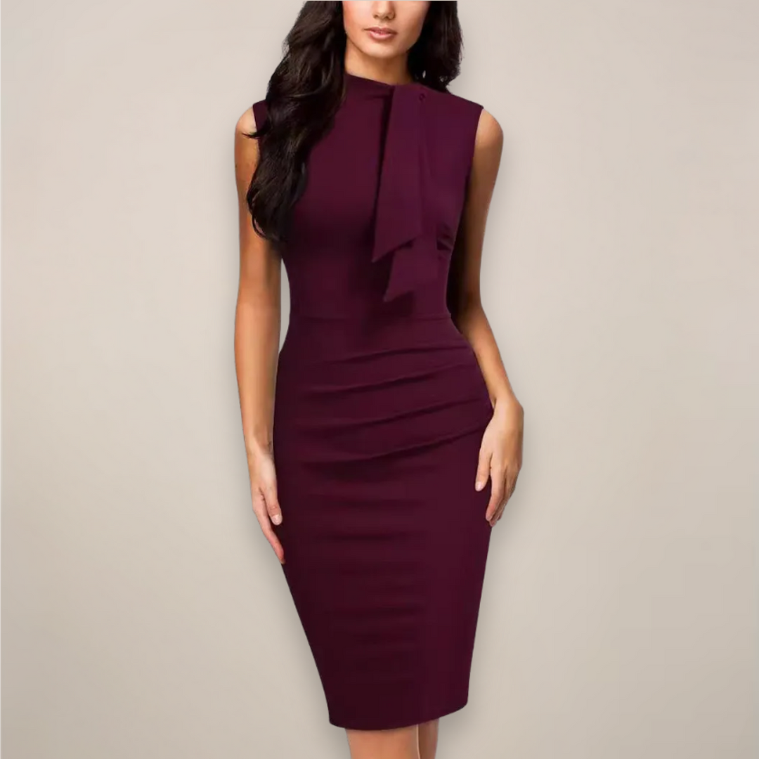 Caitlin Wrap V-Neck Sheath Dress for Women