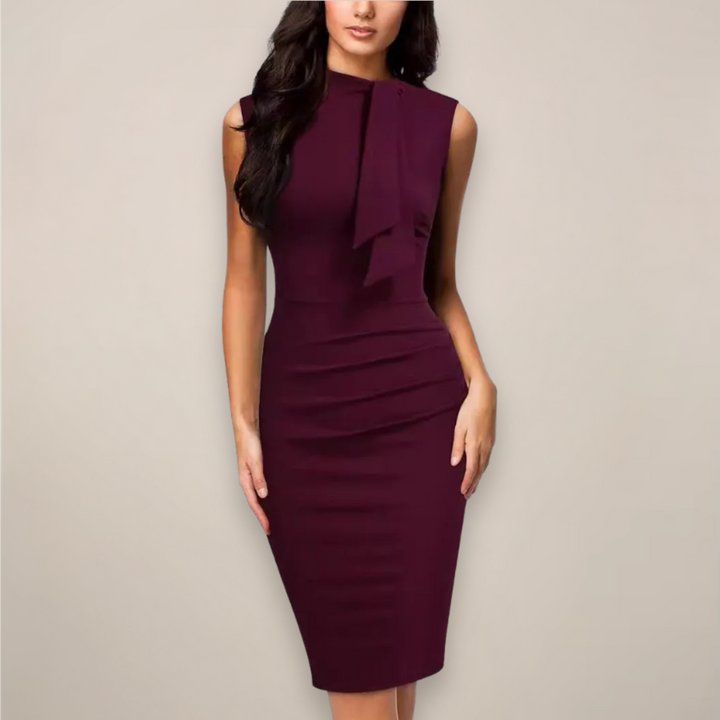Caitlin Wrap V-Neck Sheath Dress for Women