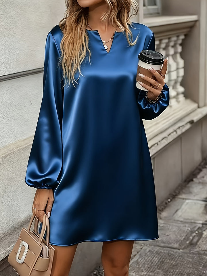 IMOGEN V-NECK COCKTAIL DRESS FOR WOMEN