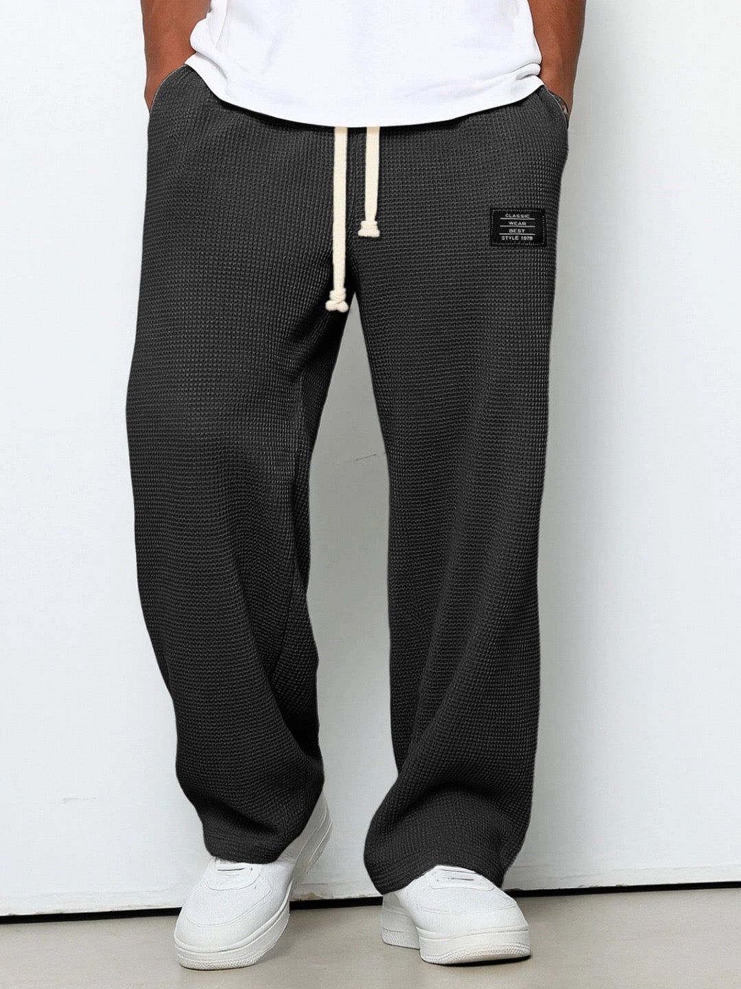 Jasper | Men's Wide Leg Sweatpants with Drawcord