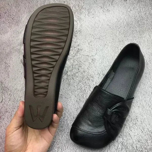 Sabrina | Embossed Wedge Loafers with Cushioned Support for Women