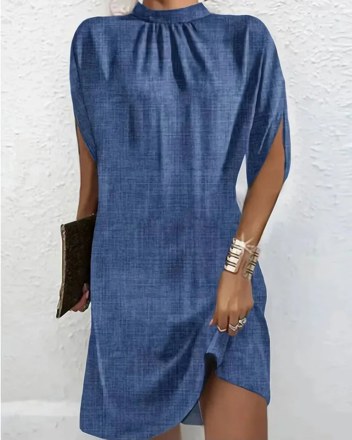 BATWING SLEEVE MINI DRESS FOR WOMEN