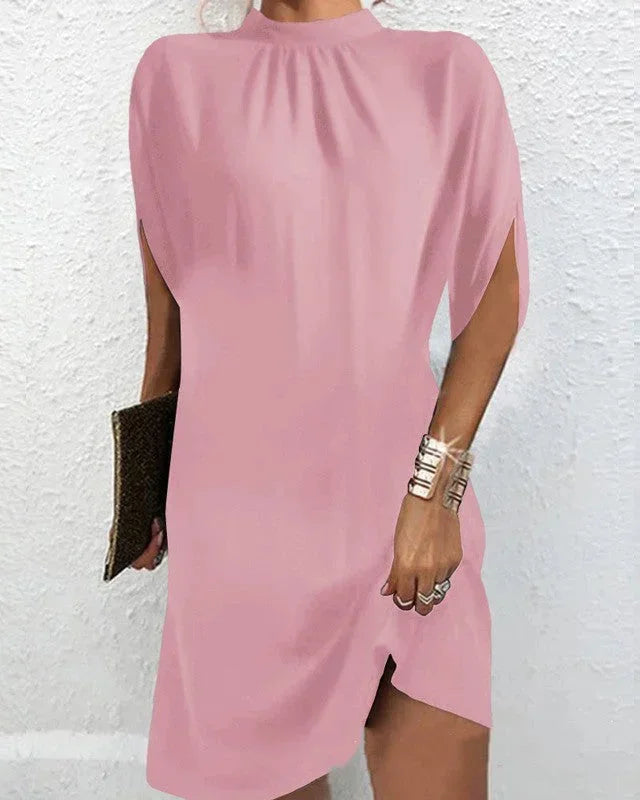BATWING SLEEVE MINI DRESS FOR WOMEN