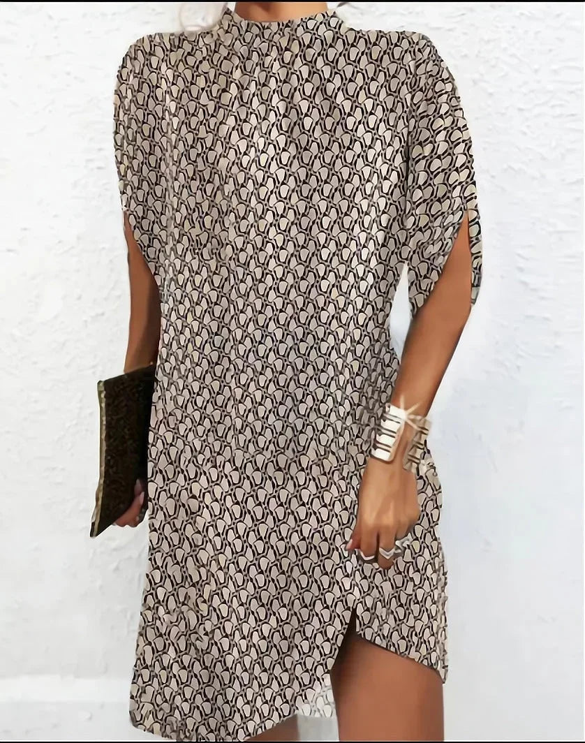 BATWING SLEEVE MINI DRESS FOR WOMEN