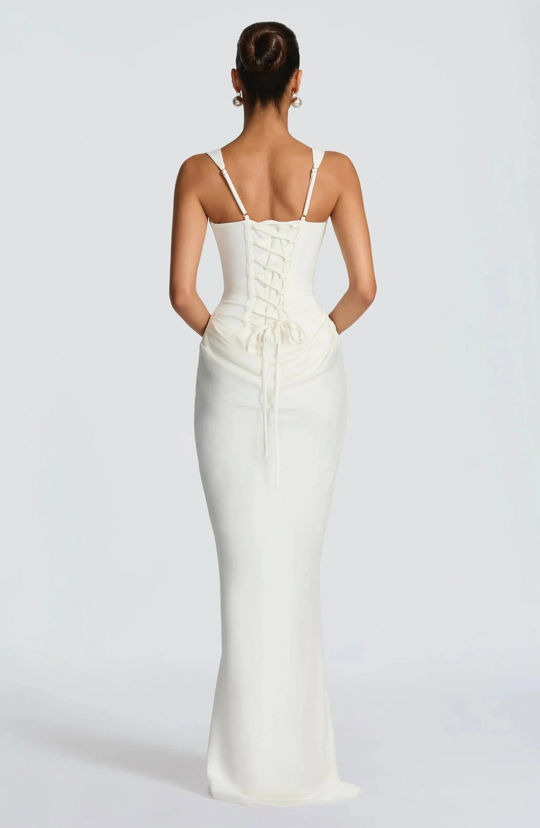 BACKLESS BODYCON MAXI DRESS FOR WOMEN